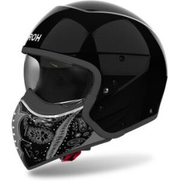 Casque modulable J 110 PAESLY AIROH noir brillant