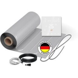 Natte chauffante WARMON ALU 150 W/m² avec Thermostat TS300 blanc - 1,5 m²