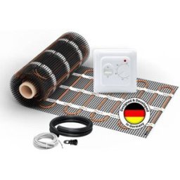 Natte chauffante WARMON CLASSIC 150 W/m² avec Thermostat analogique TS25 - 14 m²