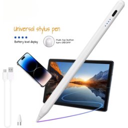 VoxorAI HL-U05 Stylet universel pour tablette iOS, iPad, Android et Microsoft - Blanc