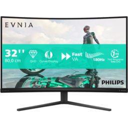 Philips Ecran PC Gaming Evnia 32M2C3500L – 32’’ incurvé QHD - Fast VA - 180Hz