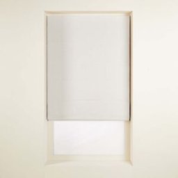 MADURA Store Bateau Occultant Carlina Calcaire et bourdon noir - BEIGE 60x220 cm