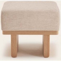 MADURA Tabouret Anca Natura naturel - NATUREL 50xP40xH45 cm