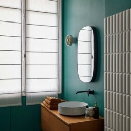 MADURA Store Bateau Carlina Blanc pur et bourdon noir - BLANC 120x220 cm