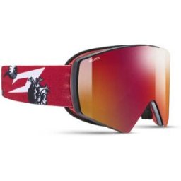Julbo Lunettes De Ski Polarisées Sharp Red / Black Flash Red Red/CAT3 Homme,Femme