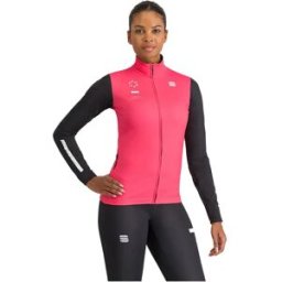 Sportful Pull Squadra Raspberry Pink / Black L Femme