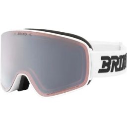 Briko Masque De Ski Chino Sharp Lite White Silver Mirror/CAT2 Homme,Femme