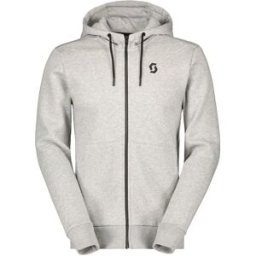 Scott Veste Tech Warm Zip Grey Melange S Homme