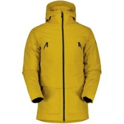 Scott Veste Tech Parka Mellow Yellow L Homme