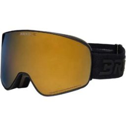 Briko Masque De Ski Chino Sharp Lite Black OB Gold Mirror/CAT3 Homme,Femme