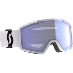 Scott Masque De Ski Shield Mineral White / Black Enhancer Blue Chrome/CAT2 Homme,Femme
