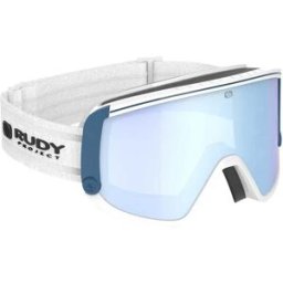Pro-Ject Rudy Project Masque De Ski Spincut Gloss White Laser Kayvon Red DL/CAT3 Homme,Femme