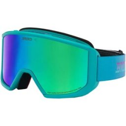 Briko Masque De Ski Vulcano Sharp Lite Shaded Blue Violet Sky Blue Green Mirror/CAT3 Homme,Femme