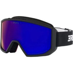 Briko Masque De Ski Vulcano Sharp Lite Black Purple Mirror/CAT2 Homme,Femme