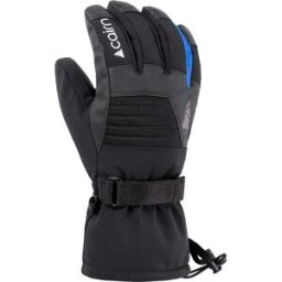Cairn Gants Olympus J C-tex Black / Blue 8 Garçon,Fille