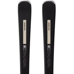 Salomon Pack De Skis Alpin Femme S/max N°6 Xt+m10 Gw L80 Black / Ivory Cream Met 160 Femme