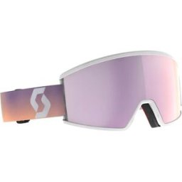 Scott Masque De Ski Ambit Compact White / Soft Pink Amplifier Lavender Chrome/CAT3 Homme,Femme