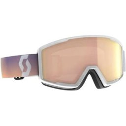Scott Masque De Ski Factor Pro White / Soft Pink Enhancer Rose Chrome/CAT2 Homme,Femme