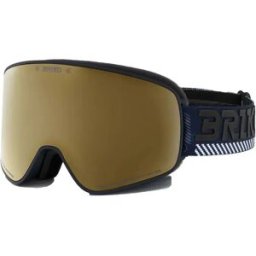 Briko Masque De Ski Chino Sharp Lite Graphic Pickled Bluewood Gold Mirror/CAT3 Homme,Femme
