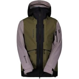 Scott Veste Vertic Gore-tex® 3l Evening Grey / Douglas Green L Homme,Femme