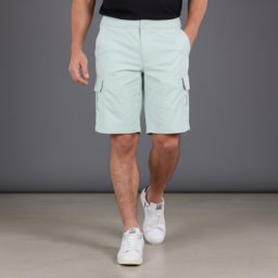 Bermuda cargo Ruckfield essentiel vert d'eau