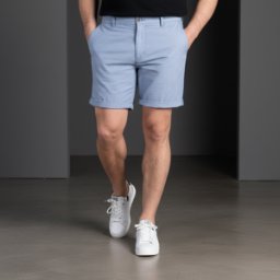 Bermuda Ruckfield bleu clair