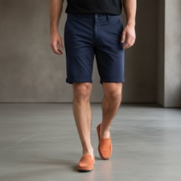 Bermuda chino bleu marine Ruckfield essentiel