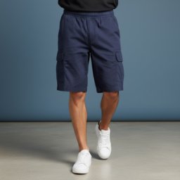 Bermuda cargo Ruckfield essentiel bleu marine
