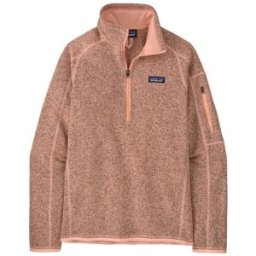 Polaire PATAGONIA W's Better Sweater 1/4 Zip (Peach Sherbet) Femme S