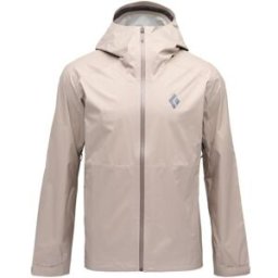 Veste imperméable BLACK DIAMOND M FINELINE STRETCH SHELL (Moonstone) Homme S