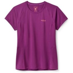 T-shirt RAB Sonic Tee Wmns (Plum) Femme XS (8 UK)