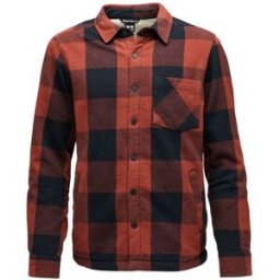 Chemise BLACK DIAMOND M PROJECT LINED FLANNEL (Iron Red-Black) Homme M