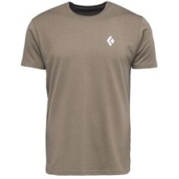 T-shirt BLACK DIAMOND M BD BACKCOUNTRY STAMP SS TEE (Walnut) Homme S