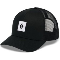 Casquette BLACK DIAMOND BD TRUCKER HAT (Black-Black-White Icon Patch) Mixte Taille unique