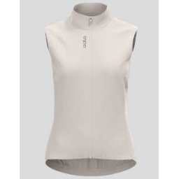 Veste coupe-vent de cyclisme ODLO ESSENTIAL WINDPROOF (silver cloud) Femme XS