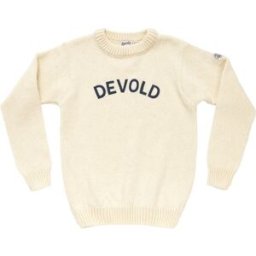 Pull DEVOLD NANSEN LEGACY SWEATER (OFFWHITE/INK) Homme S