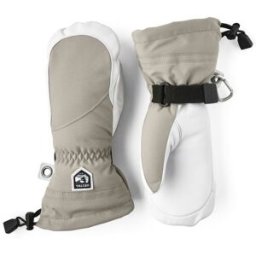 Moufles de ski HESTRA Army Leather Heli (Kaki/Offwhite) Femme 09