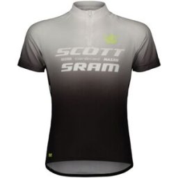 Maillot vélo junior Scott SRAM Pro (black/white) S 128