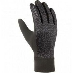 Gants CAIRN WARM TOUCH BLACK LEOPARD L