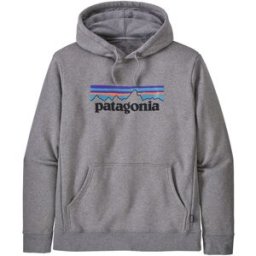 Sweat PATAGONIA P-6 Logo Uprisal Hoody (Gravel Heather) homme S
