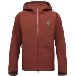 Veste ski de randonnée BLACK DIAMOND M RECON STRETCH SHELL (Iron Red) Homme S