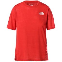 T-shirt running THE NORTH FACE Up With The Sun ( Horizon Red) femme XS