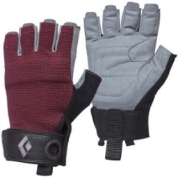 Mitaines escalade BLACK DIAMOND Crag Half-finger (Bordeaux) femme XS