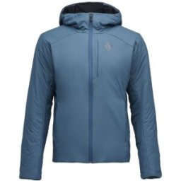 Veste isolante BLACK DIAMOND M FIRST LIGHT STRETCH HOODY (Midnight Blue) Homme L