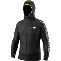 Veste ski de randonnée DYNAFIT DNA PTC ALPHA JKT M (black out NEON YELLOW) Homme XL