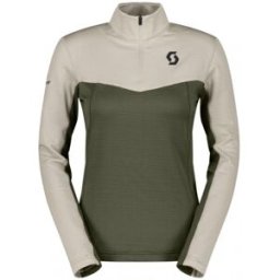 Pull SCOTT SCO Pullover W's Defined Light (dust white/douglas green) Femme XL