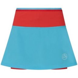 Jupe short La sportiva Swift Ultra Skirt 5" (Malibu Blue/Hibiscus) femme XS