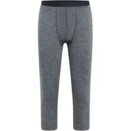 Collant 3/4 ODLO BL BOTTOM 3/4 - MERINO 200 (odlo steel grey melange) homme XL