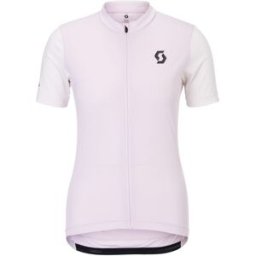 Maillot de vélo SCOTT W's Endurance SS (Bliss Pink/Cotton White) Femme EU S