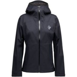 Veste imperméable BLACK DIAMOND W FINELINE STRETCH SHELL (Black) femme XS